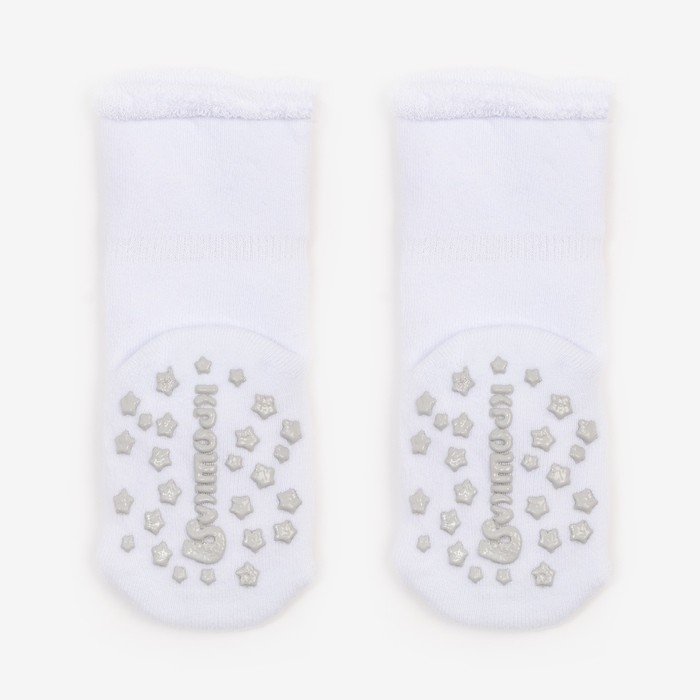 Набор детских махровых носков Крошка Я &laquo;Зайка&raquo;, 2 пары, размер 8-10 см