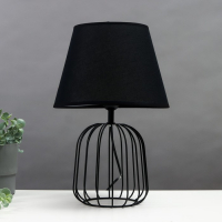 Настольная лампа 16787/1 E27 40Вт черный 16х16х38,5 см RISALUX Настольная лампа 16787/1 E27 40Вт черный 16х16х38,5 см RISALUX