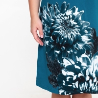 Платье женское, цвет синий, размер 54 Платье женское, цвет синий, размер 54