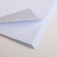 Тетрадь в клетку А4, 80 листов на скрепке, &laquo;1 сентября: Мрамор&raquo;, обложка мелованный картон 215 гр белизна 96%