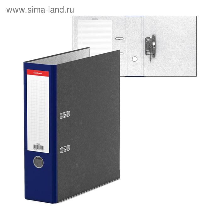 Папка&ndash;регистратор А4, 80 мм, ErichKrause "Original", с арочным механизмом, синяя