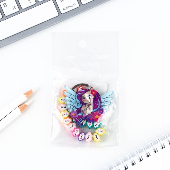 Брелок для ключей детский «Пегас», 3,5 х 10 см Брелок для ключей детский «Пегас», 3,5 х 10 см