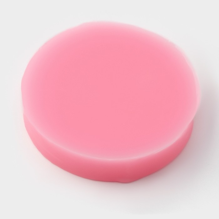 Молд Доляна &laquo;Клубника&raquo;, силикон, 5,5&times;5,5 см, цвет розовый