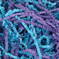 Наполнитель бумажный &laquo;Для него&raquo;, микс, сине-фиолетовый, 1000 г