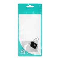 Картридер mini Luazon LNCR-012 для microSD TF, USB 2.0, скорость 480 Мбит/с, черный