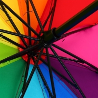 Зонт женский радужный &laquo;Наслаждаюсь дождём&raquo;, 10 спиц.