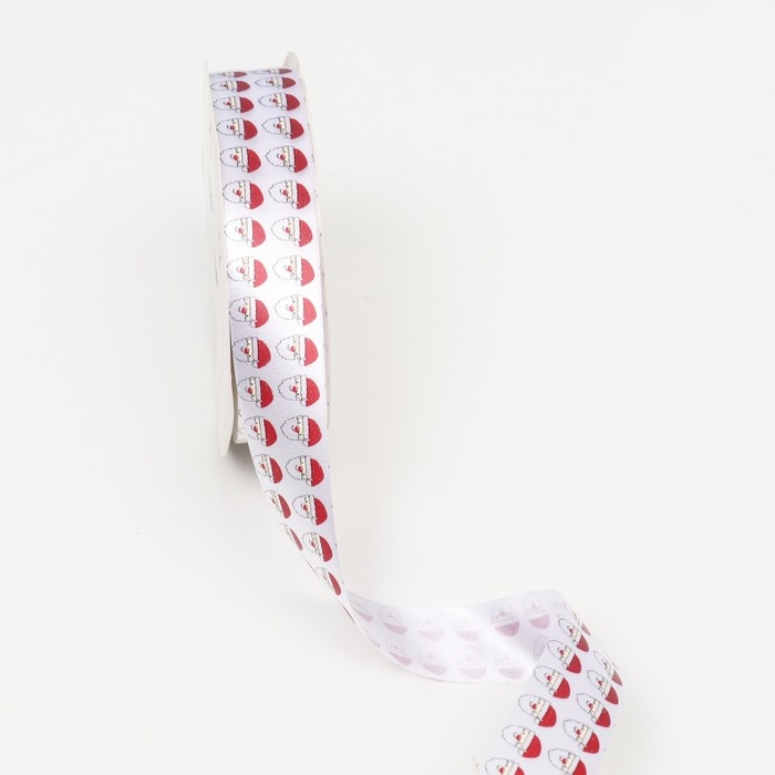 Новый год. Лента для декора и подарков, Дед Мороз, 2 см х 45 м