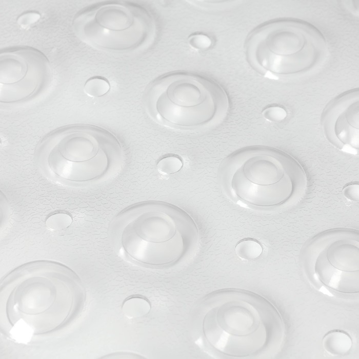 Коврик для ванны  39х99 см, прозрачный