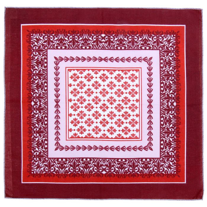 Мужские носовые платки Мужские носовые платки "Этель" размер 30х30 см, (набор 12 шт,) цвет коричневый, рисунок МИКС