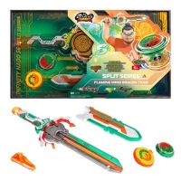 Волчок &laquo;Эпик Лончер. Сплит серия. Flaming Wind Dragon Tiger&raquo;, с устройством для запуска, Инфинити Надо