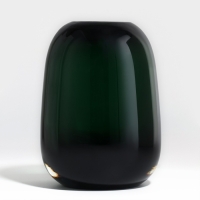 Ваза для цветов &laquo;Джозефина&raquo; из прозрачного зеленого стекла 17 х 13 х 13 см