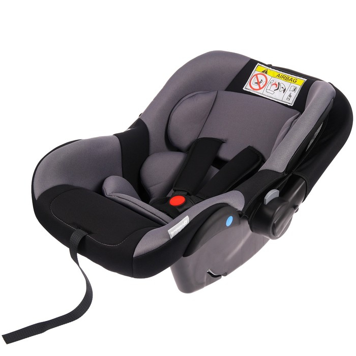 Автокресло детское, автолюлька Крошка Я Safe +, группа 0+, до 13 кг, Серый Автокресло детское, автолюлька Крошка Я Safe +, группа 0+, до 13 кг, Серый