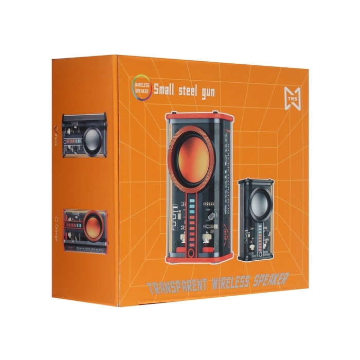 Портативная колонка BYZ К07, 5 Вт, 600 мАч, ВТ 5.1, функция TWS, чёрная Портативная колонка BYZ К07, 5 Вт, 600 мАч, ВТ 5.1, функция TWS, чёрная