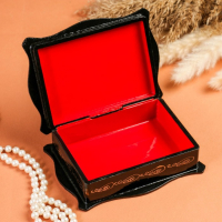 Шкатулка для украшений &laquo;Сказки&raquo;, 12&times;16 см, лаковая миниатюра, МИКС