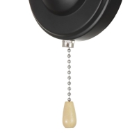 Бра 2019/1 E27 60Вт хром+черный 18х13,5х17 см