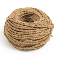 Канат джутовый 10 мм (100 м) бухта Канат джутовый 10 мм (100 м) бухта