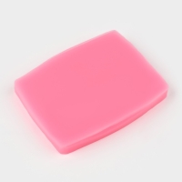 Молд Доляна &laquo;Шоколадки&raquo;, силикон, 8,5&times;6,5&times;0,8 см, цвет розовый