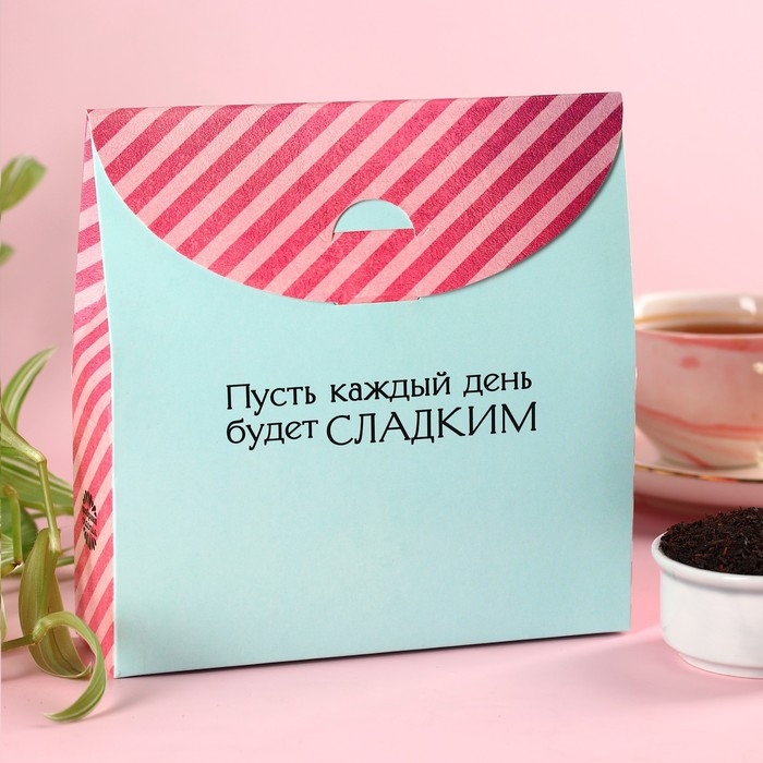 Набор чая &laquo;Сладких впечатлений&raquo;: чай чёрный 50 г., чай чёрный со вкусом ваниль и карамель 50 г.