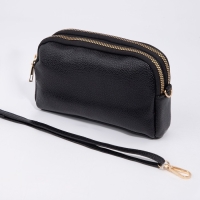 Сумка кросс-боди на молнии, цвет чёрный Сумка кросс-боди на молнии, цвет чёрный