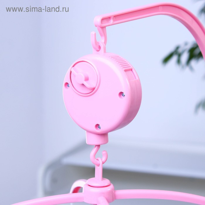 Мобиль музыкальный на кроватку «Зверюшки на качалке», заводной, наклейка МИКС, Крошка Я Мобиль музыкальный на кроватку «Зверюшки на качалке», заводной, наклейка МИКС, Крошка Я