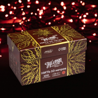 Гирлянда «Нить» 10 м, IP44, УМС, тёмная нить, 100 LED, свечение красное, 220 В Гирлянда «Нить» 10 м, IP44, УМС, тёмная нить, 100 LED, свечение красное, 220 В