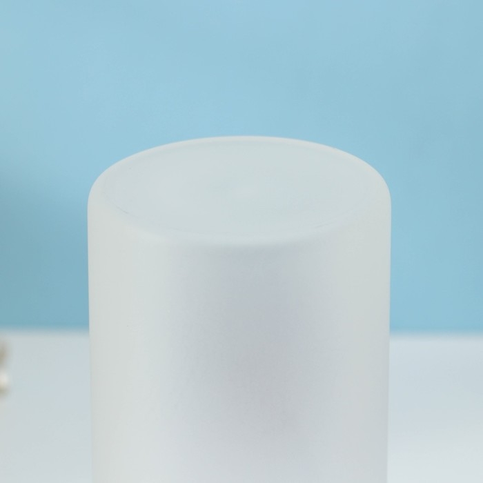 Бутылка для воды стеклянная «Космос», 370 мл, 7×17 см, рисунок МИКС, матовое стекло Бутылка для воды стеклянная «Космос», 370 мл, 7×17 см, рисунок МИКС, матовое стекло