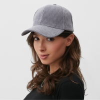 Бейсболка женская MINAKU, цвет серый, размер 56-58 Бейсболка женская MINAKU, цвет серый, размер 56-58