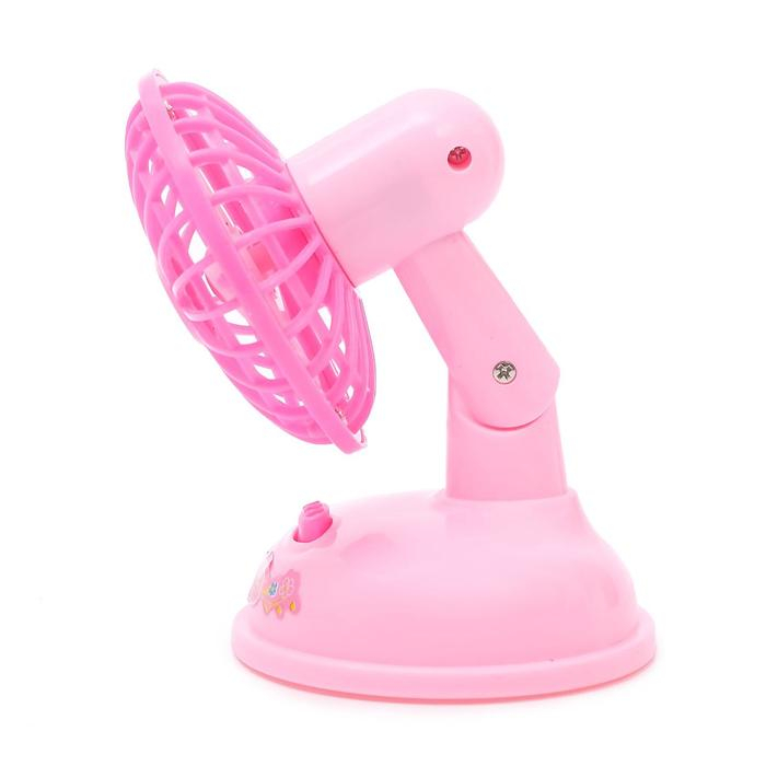 Бытовая техника &laquo;Вентилятор&raquo;, работает от батареек, цвета МИКС