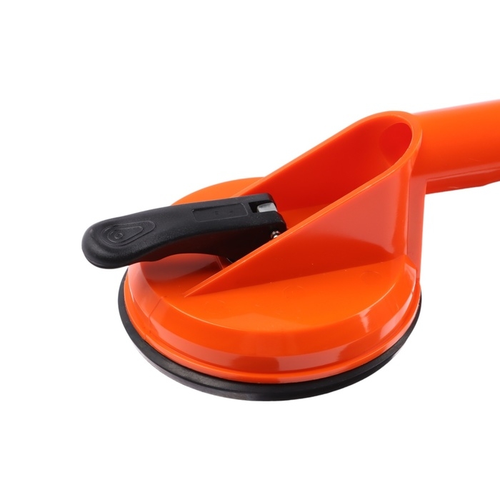Вакуумная присоска двойная для вклейки стекол в авто, d 12 см, оранжевый