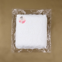 Кружевная эластичная ткань, 180 мм &times; 23 &plusmn; 1 м, цвет белый