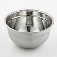 Миска из нержавеющей стали с мерной шкалой, 1,2 л, 20&times;10,2 см, толщина 0,6 мм