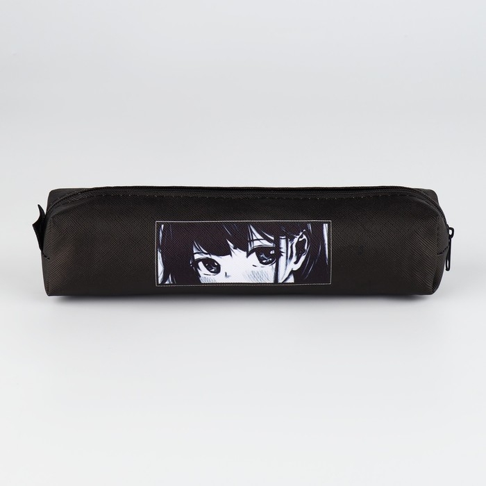 Пенал школьный из искусственной кожи &laquo;1 сентября: Аниме&raquo; , 19 х 8 х 3 см