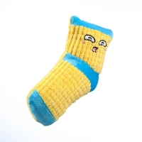 Игрушка мягкая с пищалкой Носок жёлтый, 16 см Игрушка мягкая с пищалкой Носок жёлтый, 16 см