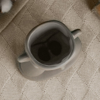 Кашпо "Голова юноши" серое, 27см Кашпо "Голова юноши" серое, 27см