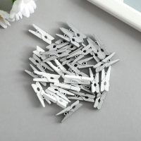 Декор для творчества дерево "Прищепка" МИКС набор 20 шт 2,5х0,7х0,3 см Декор для творчества дерево "Прищепка" МИКС набор 20 шт 2,5х0,7х0,3 см