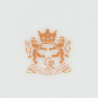 Тарелка глубокая &laquo;Рококо. Гуси&raquo;, 250 мл, d=22,5 см, белая, фарфор