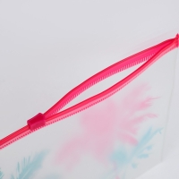 Сумка для купальника "Пальма", 24*17см, цвет розовый Сумка для купальника "Пальма", 24*17см, цвет розовый