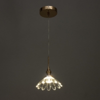 Светильник BayerLux "Джами" LED 10Вт золото 16х16х19-130 см