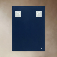 Зеркало, настенное, с пескоструйной графикой, с полочкой, 52&times;70 см