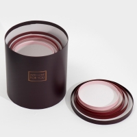 Набор круглых коробок 5 в 1, упаковка подарочная, &laquo;Пантон 06&raquo;,15 х 15 х 15 - 23 х 23 х 25 см