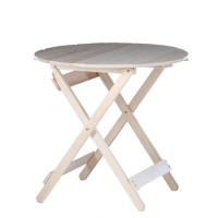 Стол складной, 80&times;80&times;75см, из липы, круглый