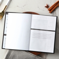 Ежедневник для записи рецептов в твердой обложке А5, 80 л., &laquo;Бургер&raquo;