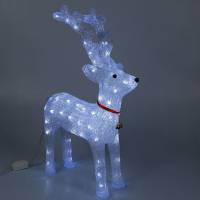 Светодиодная фигура «Олень величавый» 40 × 60 × 20 см, акрил, 72 LED, 220 В, свечение белое Светодиодная фигура «Олень величавый» 40 × 60 × 20 см, акрил, 72 LED, 220 В, свечение белое