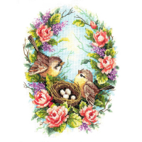 Набор для вышивания крестом &laquo;Семейное гнёздышко&raquo;