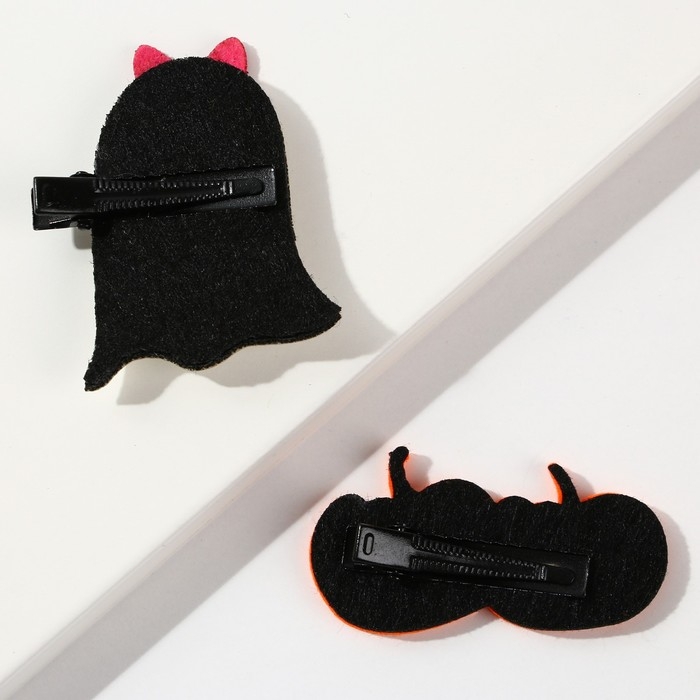 Заколки для волос на Хэллоуин &laquo;Boo&raquo;, 2 шт.