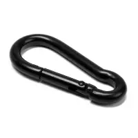 Карабин ТУНДРА krep, DIN5299С, 6&times;60 мм, черный, 1 шт.