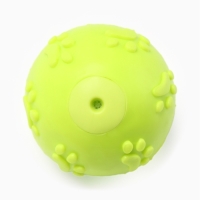Игрушка "Мяч-лапка", TPR, 6 см, жёлтый