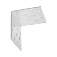 Уголок крепежный равносторонний ТУНДРА krep, 40х40х60х2 мм, в упаковке 50 шт.