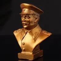 Бюст И.В. Сталин, 10х7х5см, бронза