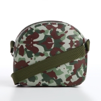 Сумка детская на молнии, цвет зелёный/камуфляж Сумка детская на молнии, цвет зелёный/камуфляж